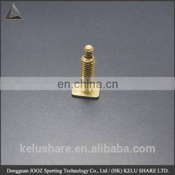 Color custom flat square head T-bolt