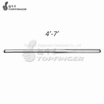 2 Section 4'-7' Adjustable Crossbar Pipe And Drape For Sale 1.0