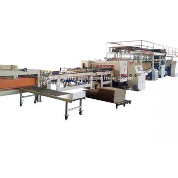 High quality 2ply corrugated paperboard production line / Single facer line