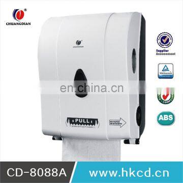 Waterproof Free Standing Auto Cut Toiletl Paper Dispenser.White.CD-8088A