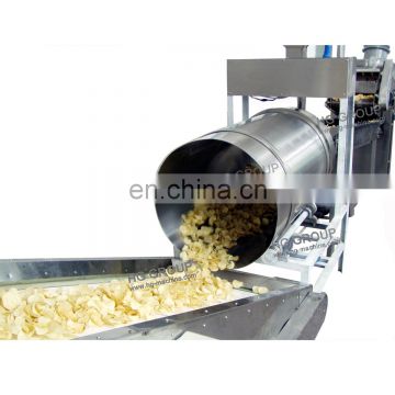 Industrial oil fried french fresh potato chips machine