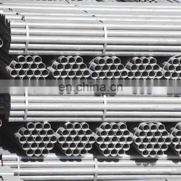 Q235 ERW Pipe Price MS Round Weight Chart Black Steel Tube