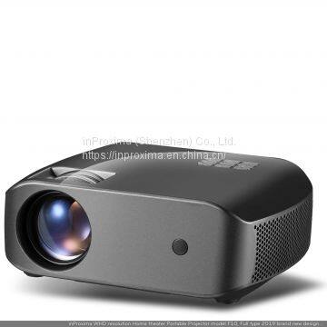 top sale model inProxima F10 mini led portable projector native 1280x720P full hd class better than 3D Projector