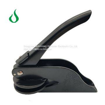 Common Metal Hand Steel Stamp Custom Handle Embossing Seal Machine
