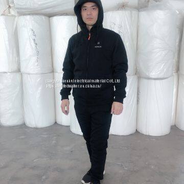 black heated man jackets