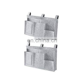 Orange Color Brand New Large Capacity Hanging Sofa Bed Felt Storage Bag photo-2