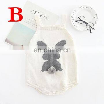 2019 Easter Day Baby Knitted Clothes Rompers 100% Cotton Bodysuits Winter Warm Toddler Clothing photo-3