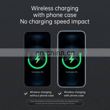 OEM Cargadores 15W Fast Charging Air Vent Car Phone Holder Mount Magnet Magnetic Wireless Charger for IPhone 12 photo-7