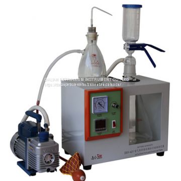 PARTICULATE CONTAMINANT TESTER FOR FUELS