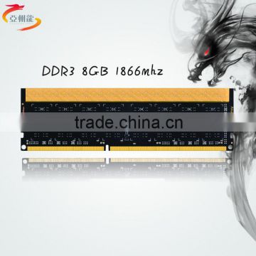 Factory Wholesale DDR3 8GB 1866MHZ Ram Memory Module for Desktop CL11 DIMM PC3-15000 High Memory Fast Speed