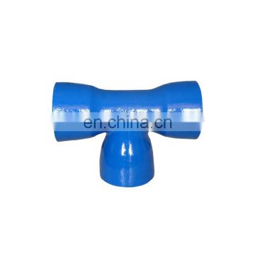 ISO 2531 ductile cast iron all socket tee pipe fitting