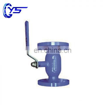 Flange Connection PN10 PN16 Steel WCB Ball Valve With Low Price For Gas