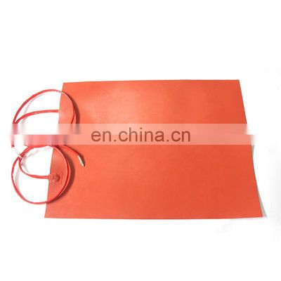 Industrial Electric Flexible Silicone Rubber Heating Pad Mat