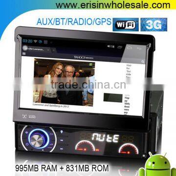 Erisin ES8990A 7" 1 Din Android 4.1.1 Car DVD with GPS WiFi 3G
