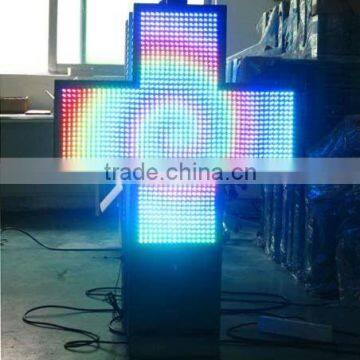 P20 fullcolor lighted outdoor crosses