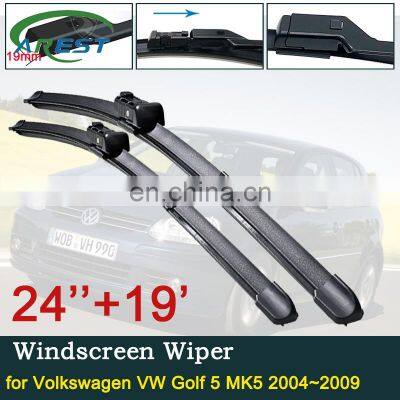 for Volkswagen VW Golf 5 MK5 Golf V Rabbit 1K GTI 2004~2009 Car Wiper Blade  Front Windscreen Windshield Wipers Car Accessories