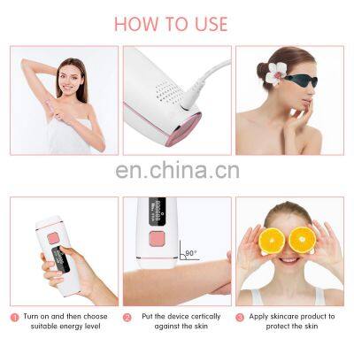 Latest IPL Hair Removal Machine Handset Cool IPL Electrolysis Hair Removal Laser Device Home to Remove Hair photo-5