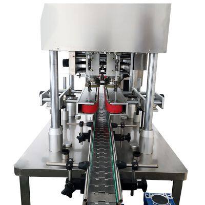 Factory Automatic Bottle Capping Machine Linear Capping Machine Cooking Oil/shampoo Capping Machine photo-3