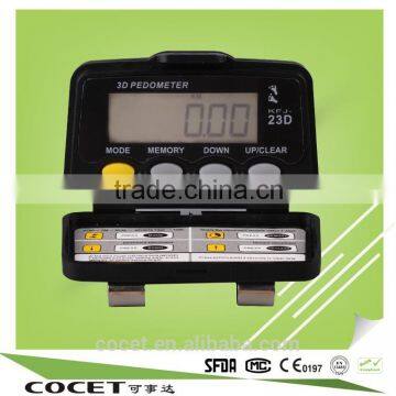 COCEThigh quality of KFJ-23D multi function anywear 3d pedometer powered by electronic motion sensor