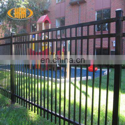 Best Price Smooth Top Tubular Steel Fence