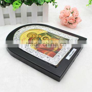 Holy Family Wood Frame photo-3