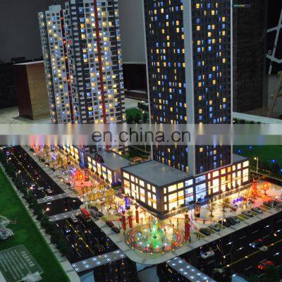 Request color and customized architectural ABS  making miniature building model villa house