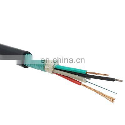Supply Opto Electric Composite G652 GDTS GDTA Communication Outdoor 4 Core Optical Fiber Cable photo-3