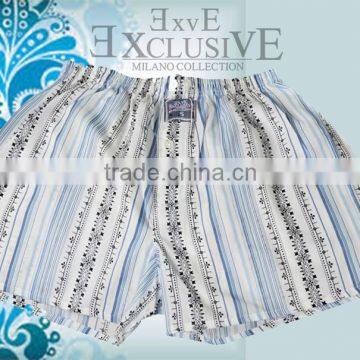 blue ethnic Underwear, MEN boxer short, pantalones, unter hose