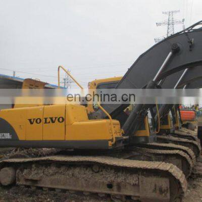 japan made VOLVO EC210LC used excavator high quality crawler excavator