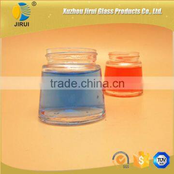 cosmetic glass jar for face cream