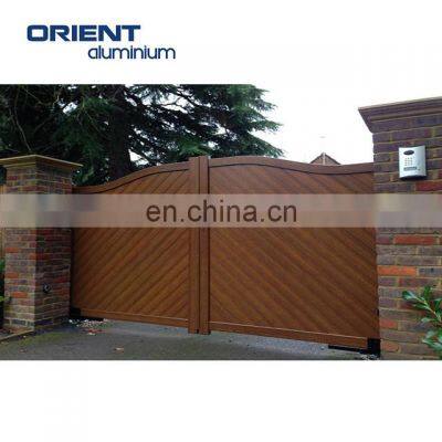 Nice Looking Customized Aluminium Main Gate Design Photos photo-3