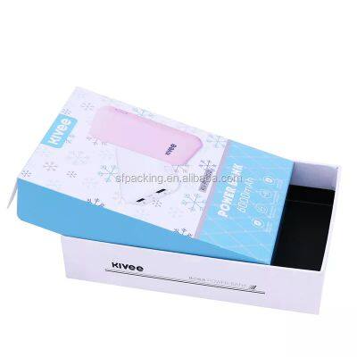 power bank paper packing boxes with lids