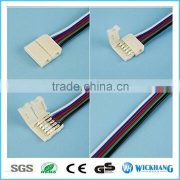 15cm Extend Cable 12mm 5pin RGBW Two Clip Solderless Connector for SMD 5050 RGB LED Strip Light photo-2