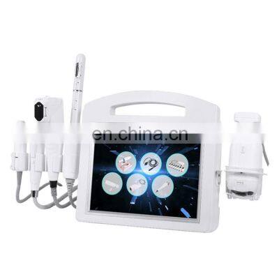 Portable Ultrasonic Wrinkle Removal 5D ice HIFU Body Slimming Face Lift Machine 100000 shots 12 lines 5D ice hifu