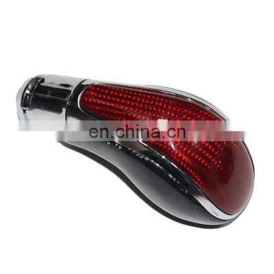 Real Carbon Fiber Automatic Car Shift Lever Knob Gear Shift Knob Lever Shifter For GM Buick Regal Opel Vauxhall Insignia Astra J