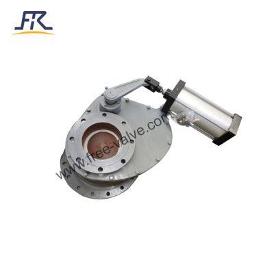 8 inch class 150 Pneumatic Rotating Disc Valve