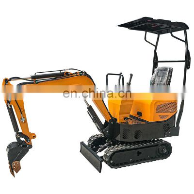 Factory manufacturer EURO v Engine 1 ton mini crawler micro excavator