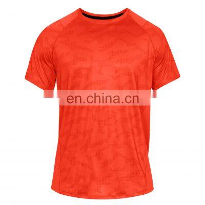 High quality Custom sublimation printed t-shirt 100% polyester