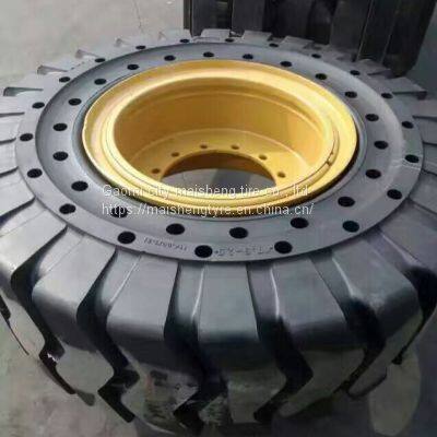 30/50 half-solid loader tires three packs of thickened wear-resistant 17.5-25 23.5-25L5 forklift tires