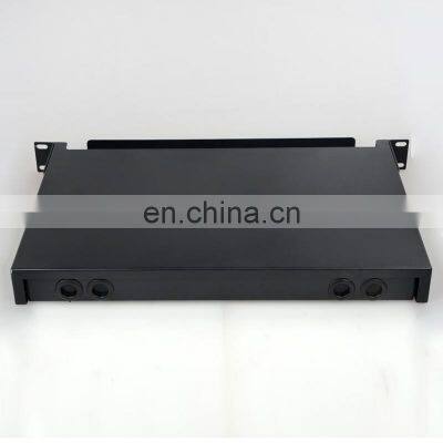 High Quality Drawer Type 12 Port 19' IDU IDF Rack Mount Black Cold Rolled Steel Racks & Enclosure,fiber Optic Patch Panel CN;ZHE photo-5