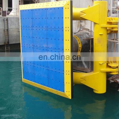 customized uhmwpe ship protection pad Wharf Fender Panel HDPE plastic panel for dock