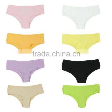 We Have Stocks 9Colors For Young Girls Soft Solid Low-Rise Briefs Panties S-L 200pcs/Lot Top Quality 0pcs/Lot Free Shipping