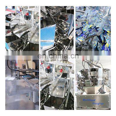 Automatic Weighing Potato Chips Grain Flour Nuts Chocolate Milk Rotary Doypack Raisin Packaging Machine photo-4