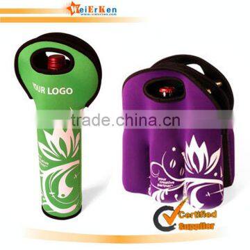 2013 fashion and design customized neoprene wine bag