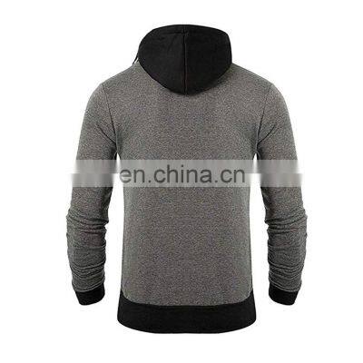 Sleeveless Hoodies 100% Cotton Gym Sports Hoodie Wholesale photo-3