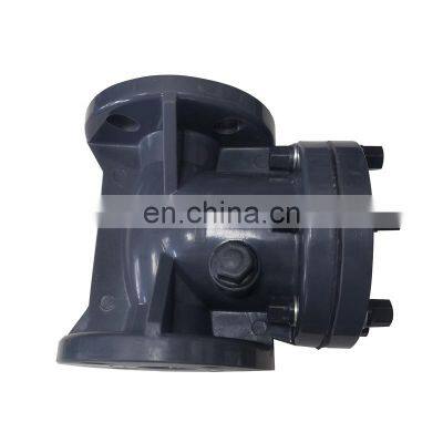 Wholesale Medium Pressure Manual Plastic Pvc UPVC Wafer Flange Check Valve For Acid Liquid