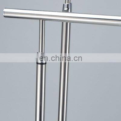 Towel Stand Freestanding Towel Holder With With 2 Rails for Bathroom photo-3