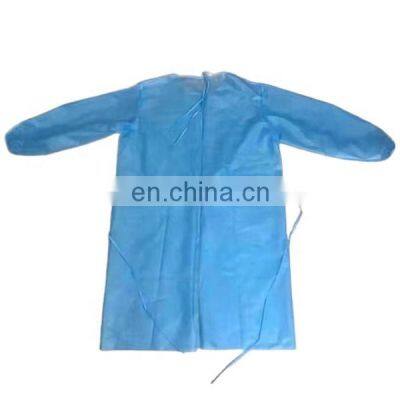 PP disposable medical gown fabric non woven surgical disposable medical gown