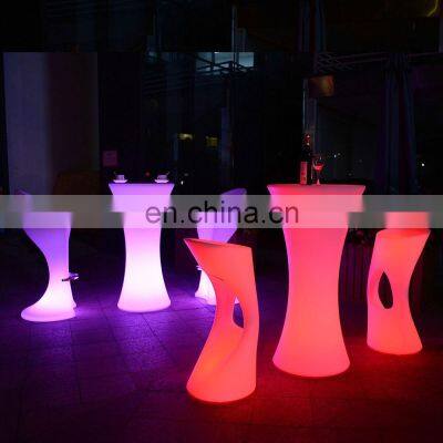 Light up Bar Nightclub Hookah Lounge Led Furniture/changing Color Led Tables and Chairs Furniture Sectional Sofas Lighting photo-5