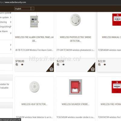 Wireless Fire Alarm Smoke Detector Fire Detection With Fire Fighting Security Equipment photo-4